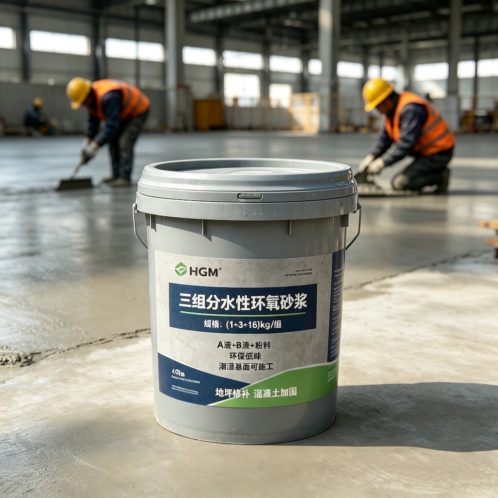 佛山三组份水性环氧砂浆